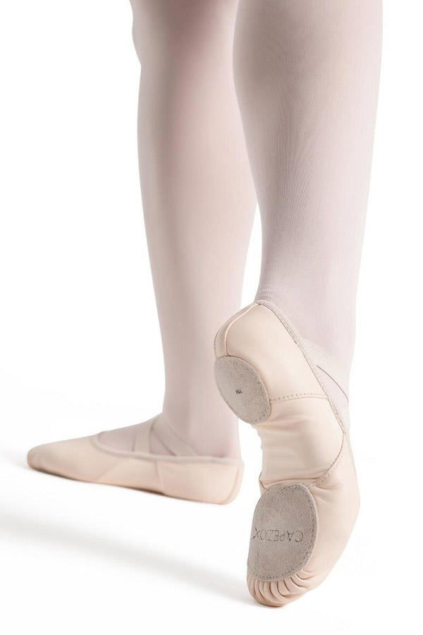 Capezio Hanami Pink Split Sole Leather Ballet Shoe Adult 2037W