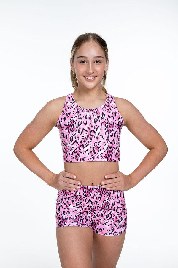 Bloch x Flo Active Jasmine Cropped Fitted Tank Top Child FM1158