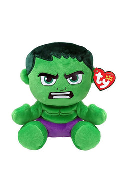 TY Beanie Babies Marvel Hulk Soft Body Plush Doll 44004