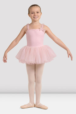 Bloch Mirella Miami Frill Tank Tutu Bodysuit Child M1244C