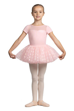 Bloch Mirella Glow Cap Sleeve Tutu Bodysuit Child M1561C