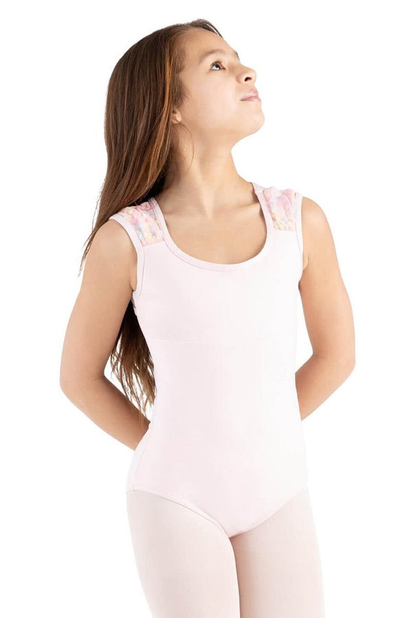 Capezio Flower Fairy Wish Wide Tank Bodysuit Child 12220C