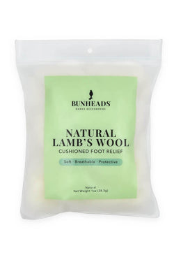 Capezio Bunheads 1 oz Natural Lamb’s Wool BH1726