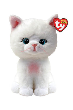 TY Beanie Boos Amelia White Cat Plush Toy