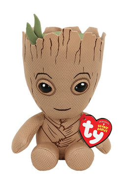 TY Beanie Babies Marvel Groot Plush Toy