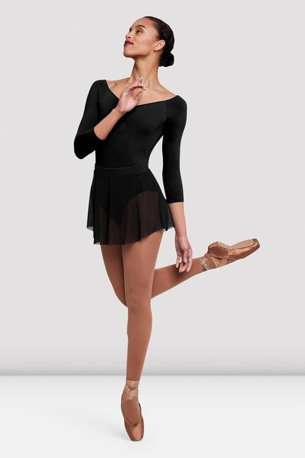 Bloch Jaye Mesh Pull-On Skirt Adult R4211