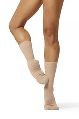 Geyoga Shoe Socks 4 Pairs The Dance Socks for Smooth Floors Dance