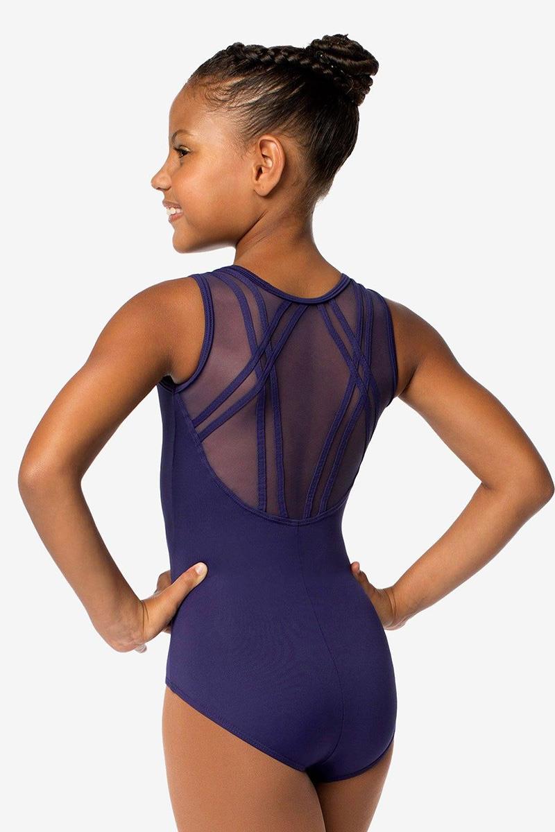 So Danca Perla Mesh Insert Tank Bodysuit Child SL136