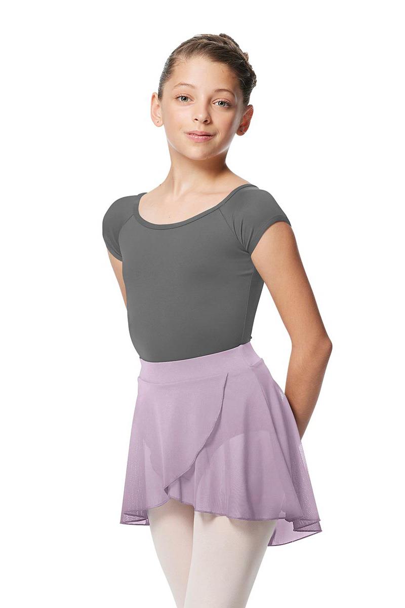 Lulli Dancewear Natasha Mesh Pull-On Wrap Skirt Child LUB293C