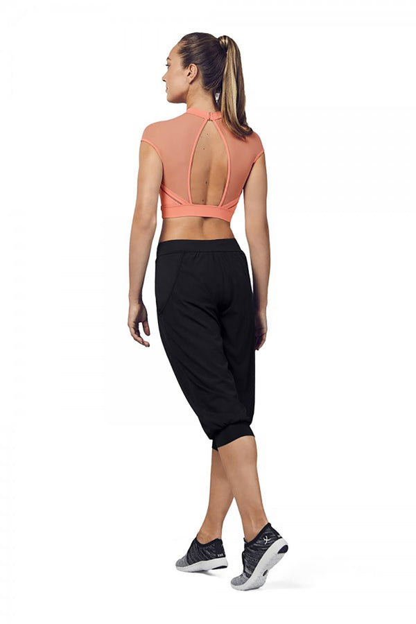 Bloch Perforated Crop Pant Adult FP5204