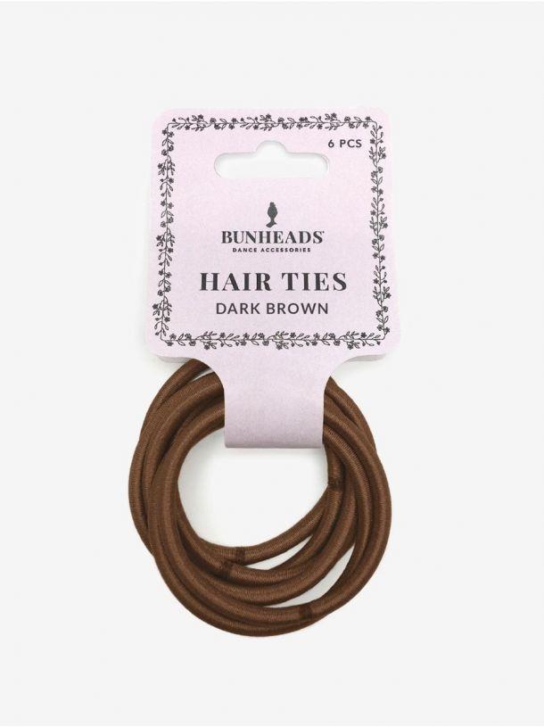 Bunheads Hair Elastic Dark Brown BH1510