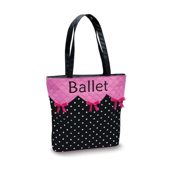 Danshuz Bows 'N' Ballet Tote Bag B986