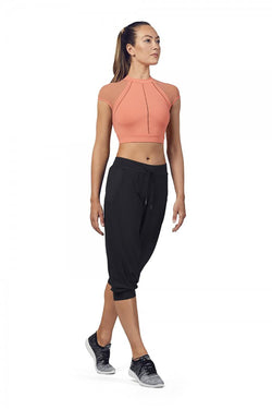 Bloch Perforated Crop Pant Adult FP5204