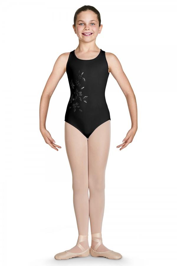 Bloch Katana Mesh Wrap Back Tank Bodysuit Child CL4920