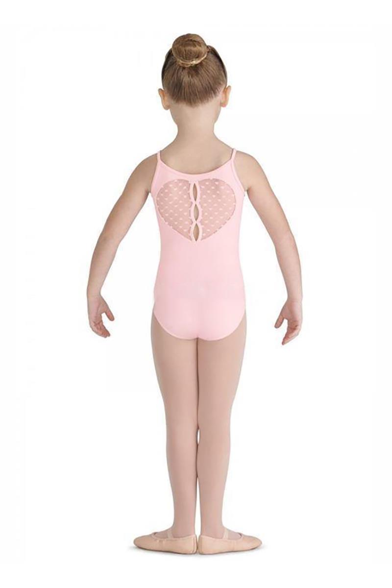 Bloch Heart Mesh Back Shape Camisole Bodysuit Child CL7917