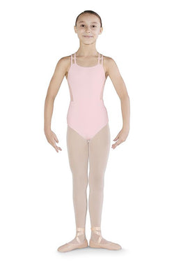 Bloch Mirella Double Cross Strap Camisole Bodysuit Child M1213C