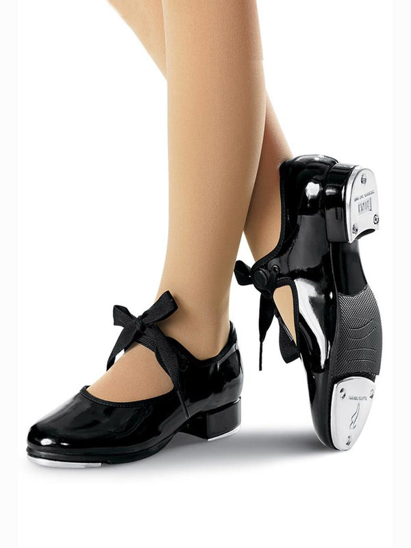 Bloch Annie Tyette Patent Black Tap Shoe Adult S0350L