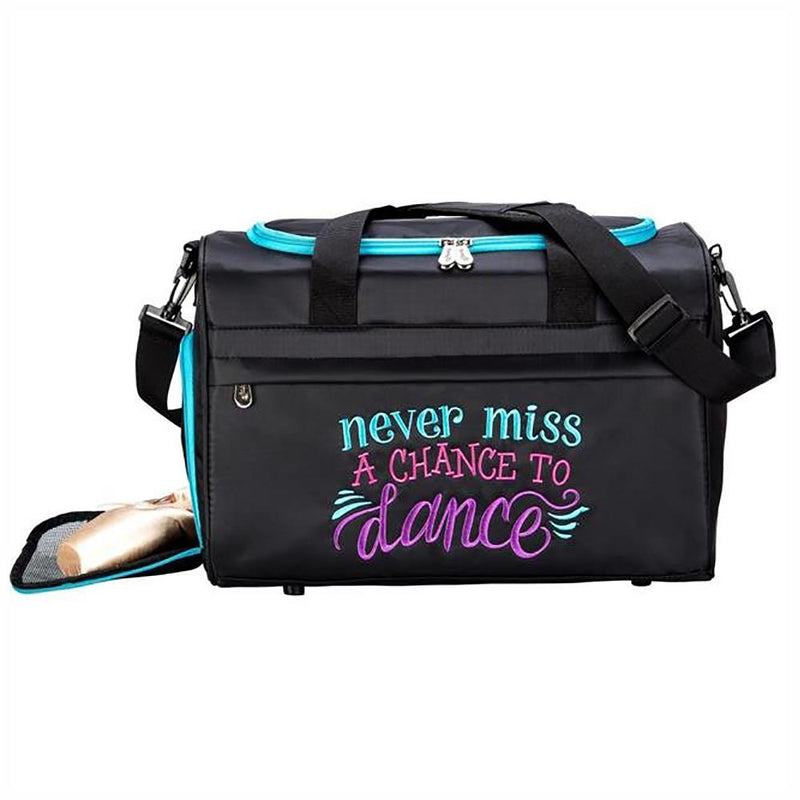 Sassi Designs Never Miss A Chance To Dance Duffle Bag NMC-02