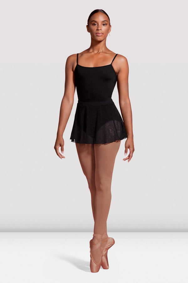 Bloch Mirella Seville Lace Mesh Pull On Skirt Adult MS160