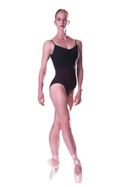 Sansha Elaine V-Neck Lace Back Camisole Bodysuit Adult 50AH9060