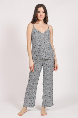 Buy Ribbed Modal Tank & Pants Set - Order Pajamas Sets online