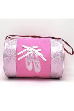 CJ Merchantile Glitter Ballet Slipper 13” Duffle Bag DB302