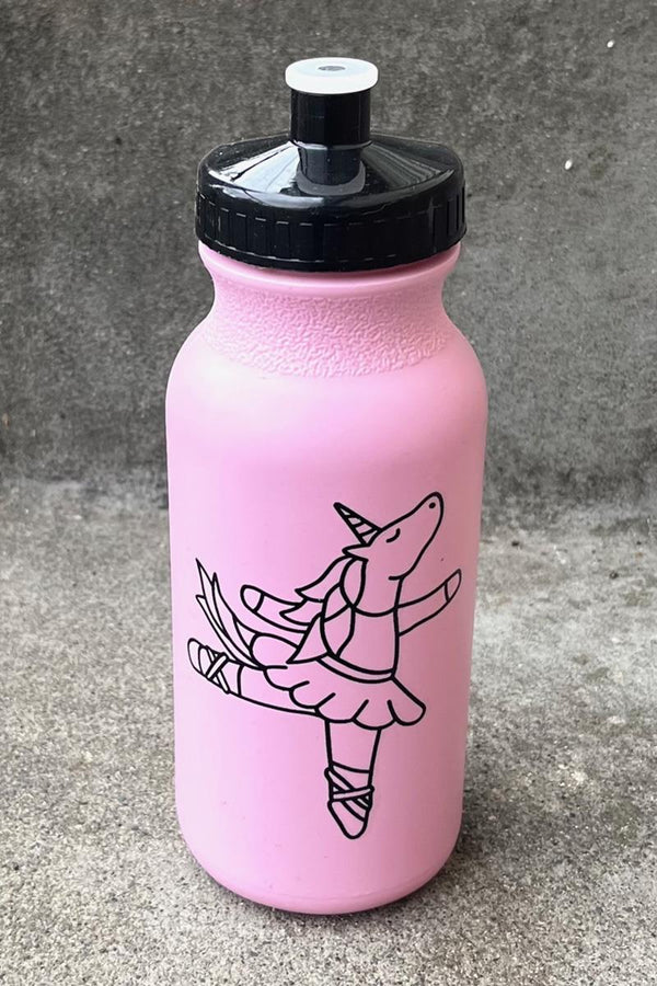 CJ Merchantile Miss Unicorn Ballerina Pink 20oz Water Bottle G480