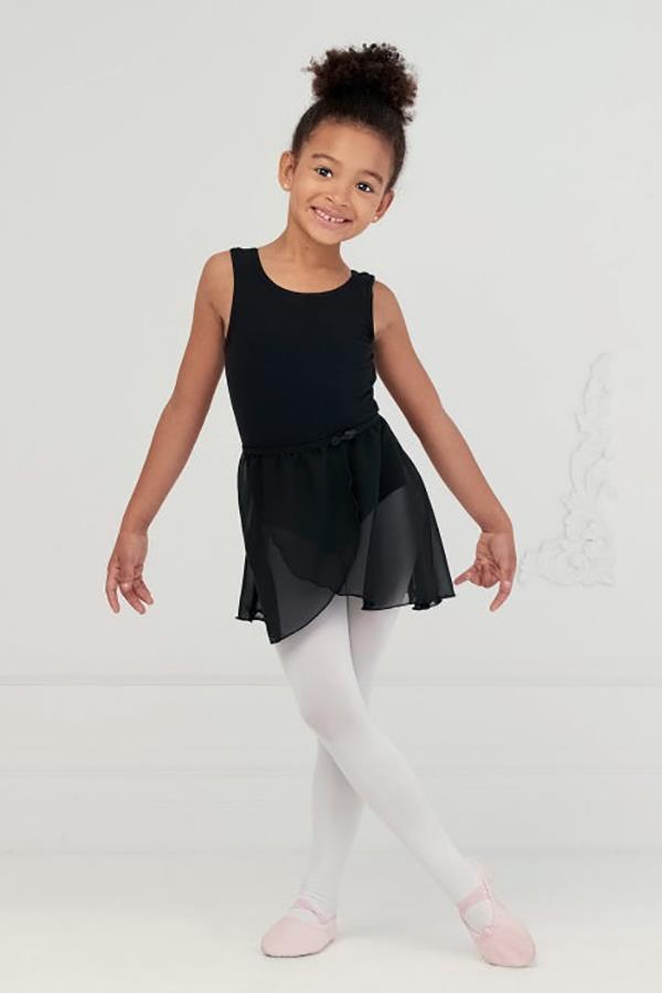 Mondor Chiffon Pull-On Wrap Skirt Child 16203 – Dance Essentials