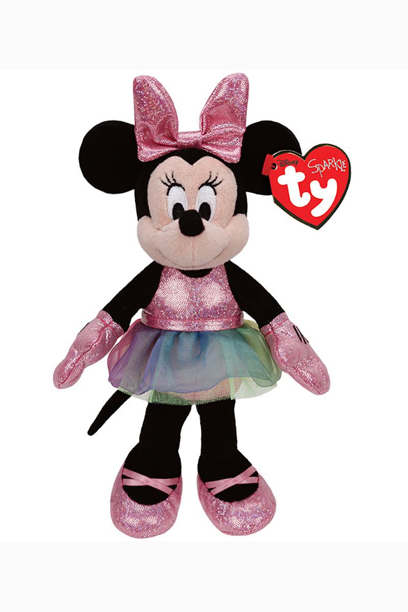 TY Beanie Babies Minnie Mouse Sparkle Ballerina Plush Doll 41002