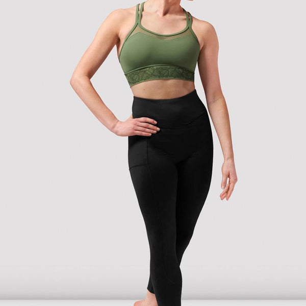 Bloch Tasha Panelled High Waist Full Length Legging Adult P0203 – Dance  Essentials Inc.