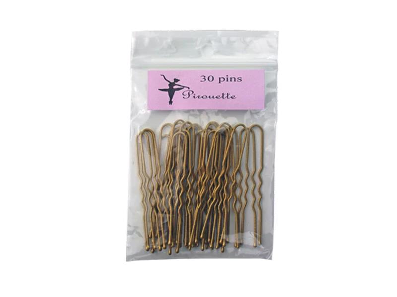 Flair Pirouette 3” Blonde Hair Pins 1583-24
