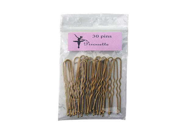 Flair Pirouette 2” Blonde Hair Pins 1582-24